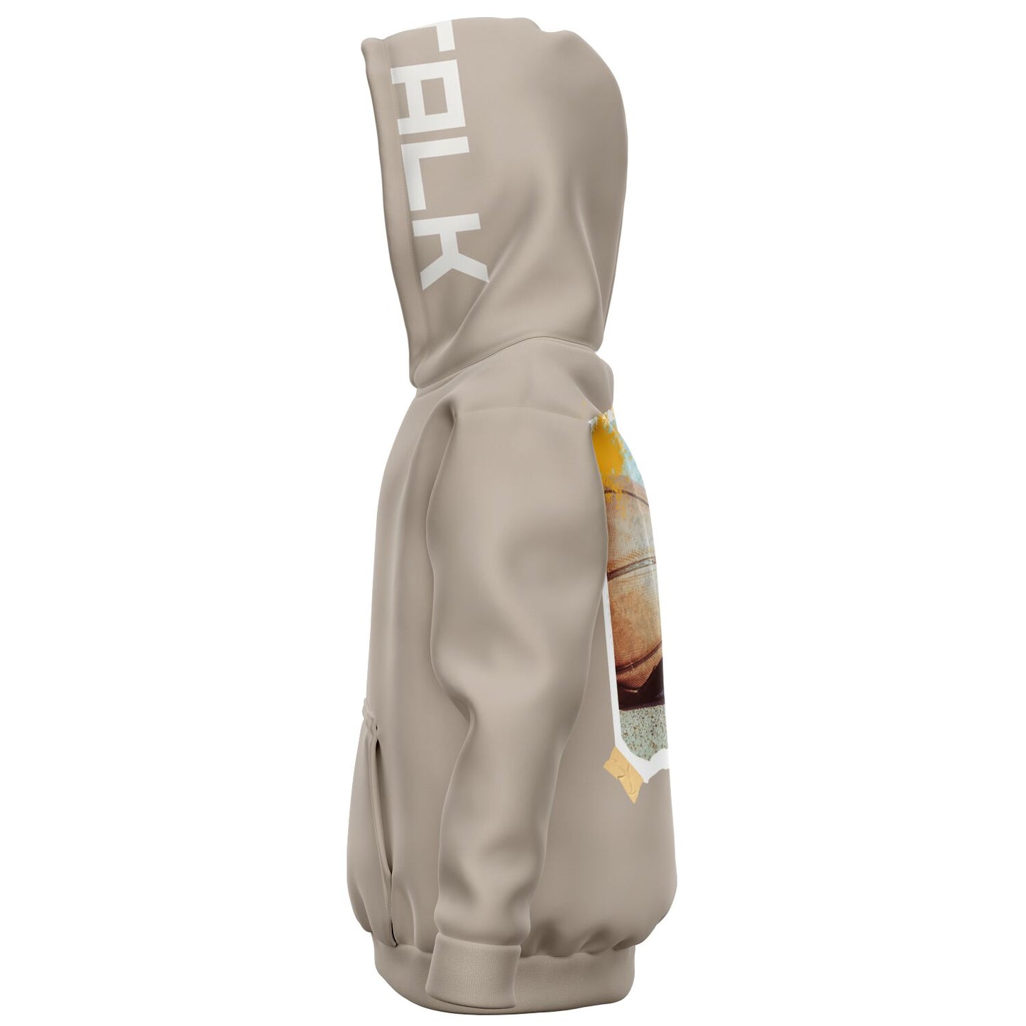 Duntalk "Tournament" Basketball Youth Hoodie Beige
