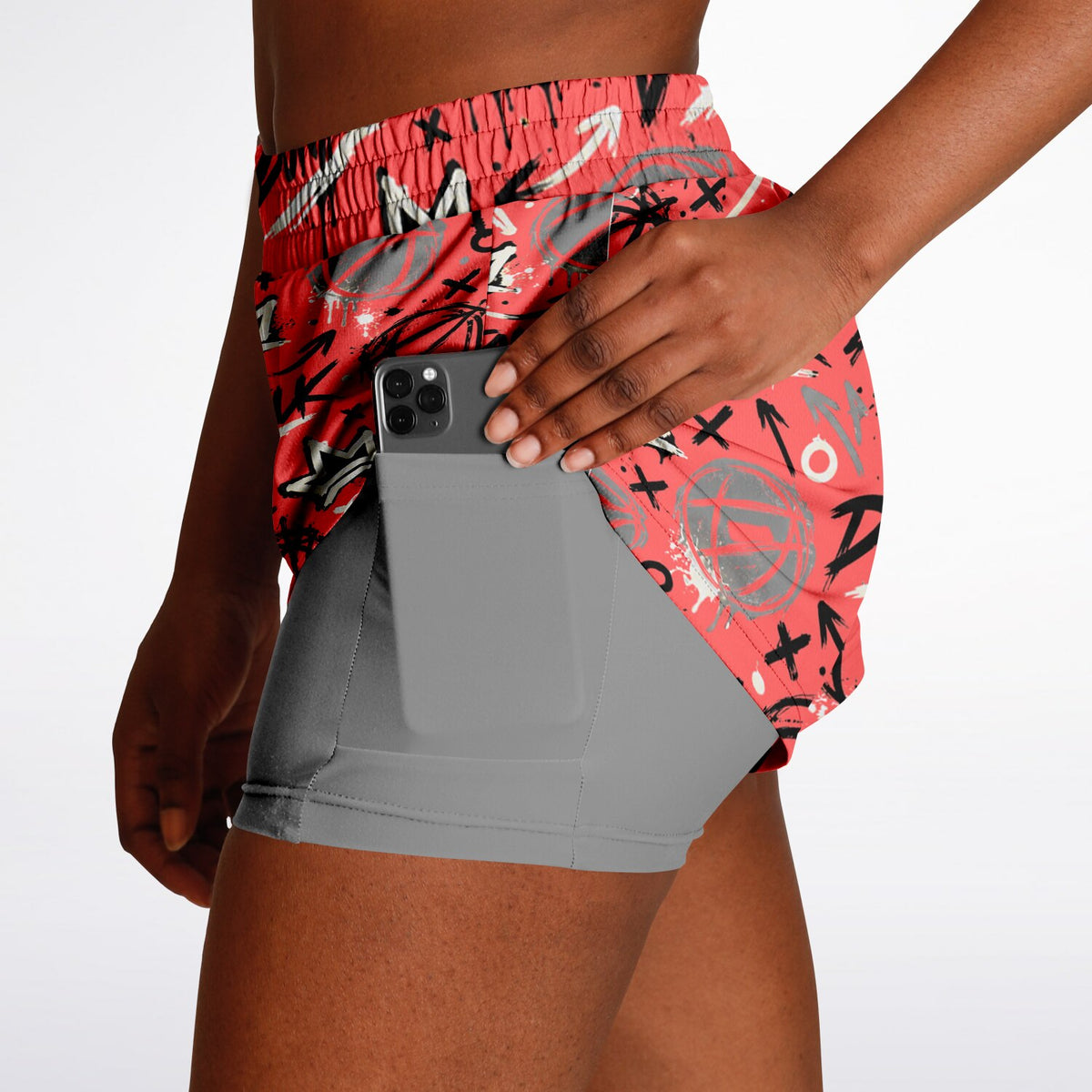 Chaos 2 in 1 Women's Shorts