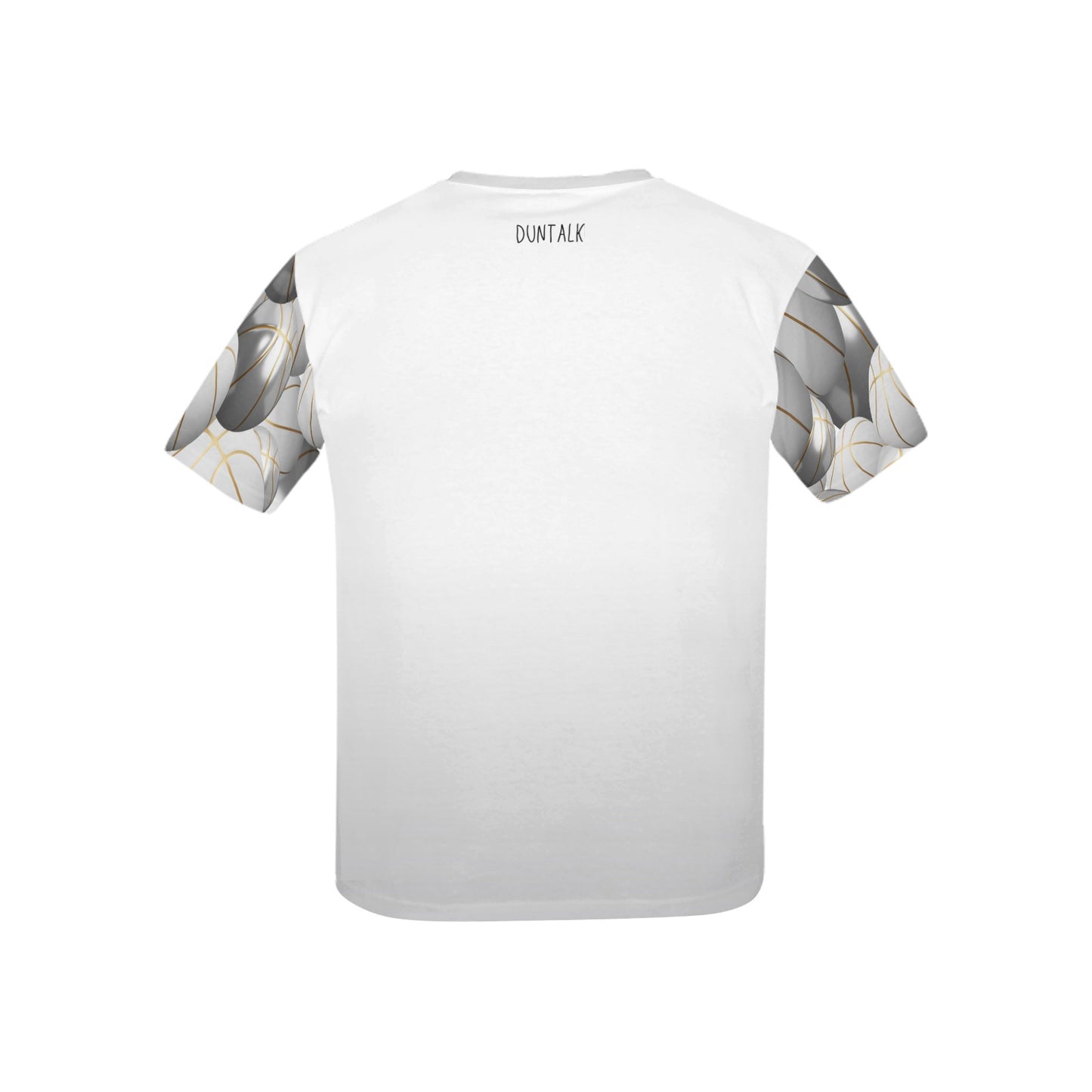 Black Top Youth T-shirt - White