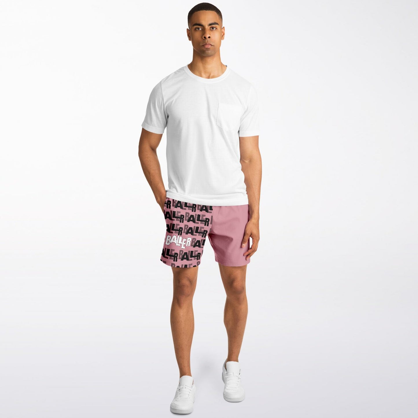 Duntalk "Baller" Basketball Mid Shorts - Black