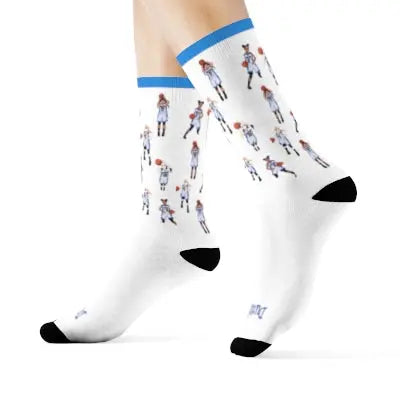 Duntalk "You Got Game" Girl's Basketball Socks