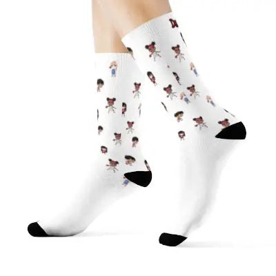 Duntalk "Squad" Girl's Basketball Socks