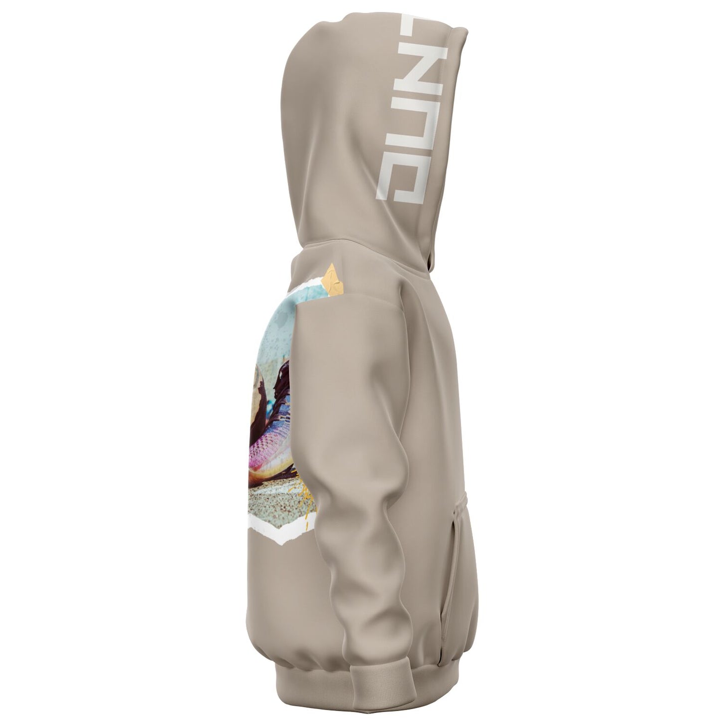 Duntalk "Tournament" Basketball Youth Hoodie Beige