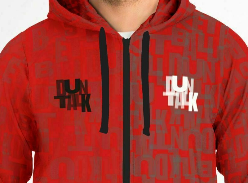 Duntalk "Court Vision" Zip-Up Hoodie - Dual
