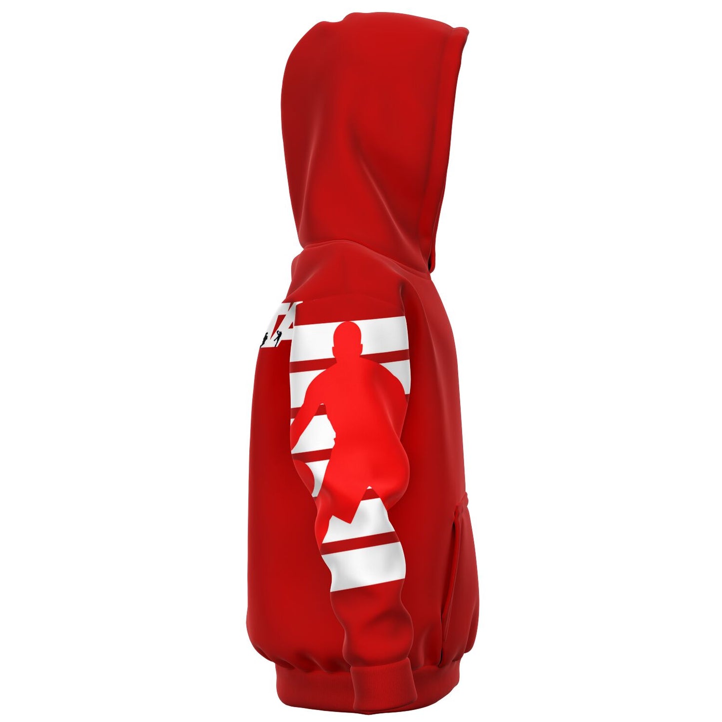 Duntalk "Da Man Dem" Basketball Youth Hoodie Red