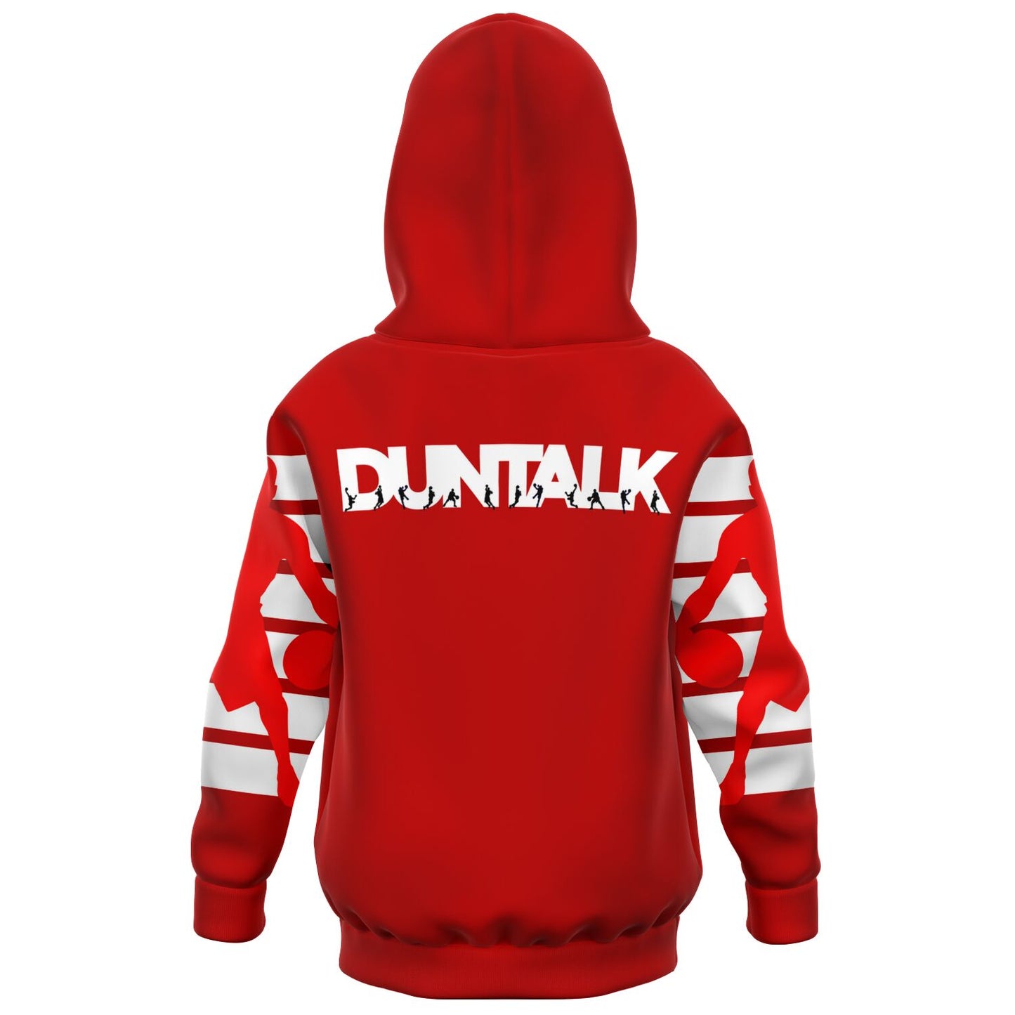 Duntalk "Da Man Dem" Basketball Youth Hoodie Red