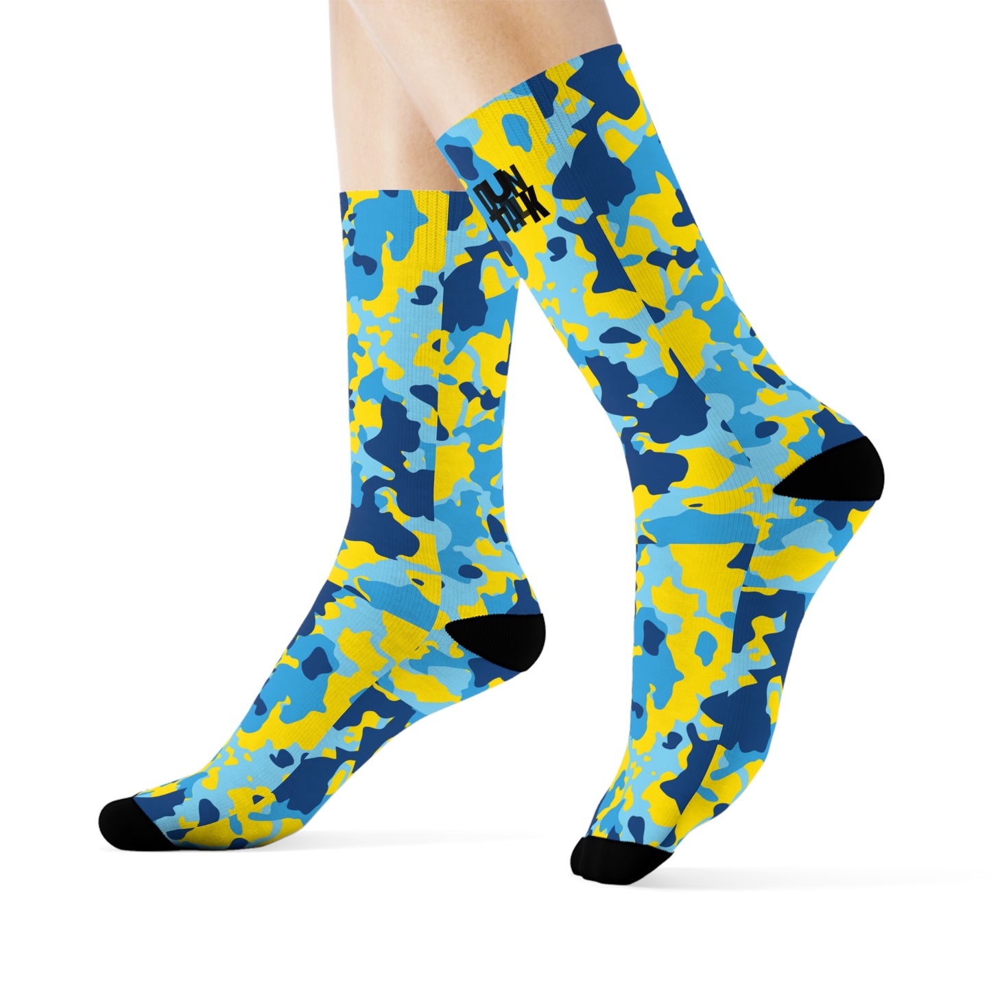 Duntalk "Bench Mob" Crew Socks - Blue