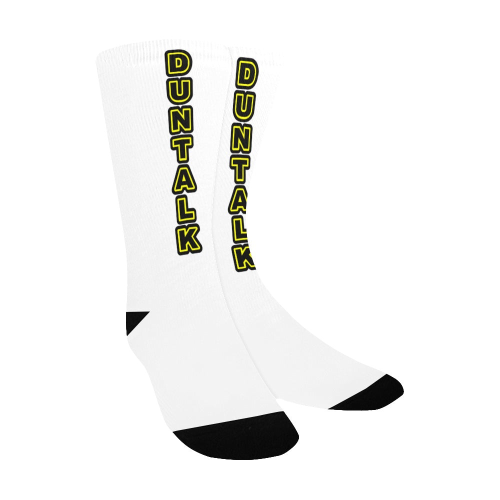 Duntalk "Bubble" Kid's Basketball Socks - Yellow