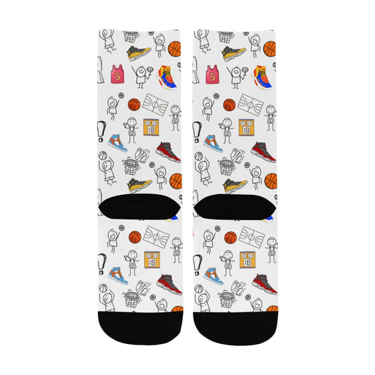 Duntalk "Vibes" Kid's Basketball Socks e-joyer