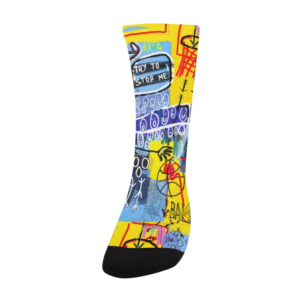 Duntalk "Hoop Dreams" Kid's Basketball Socks