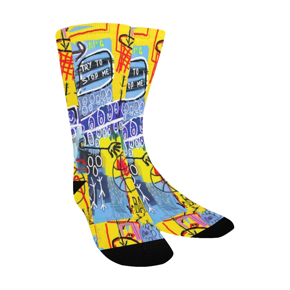 Duntalk "Hoop Dreams" Kid's Basketball Socks