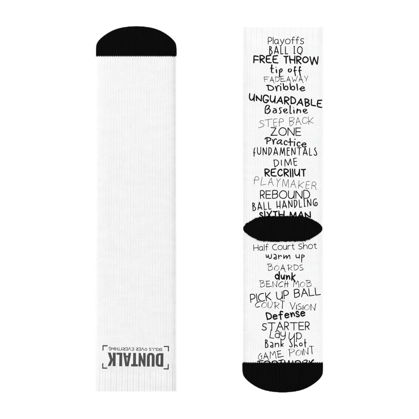 Duntalk "Fundamentals" Basketball Socks