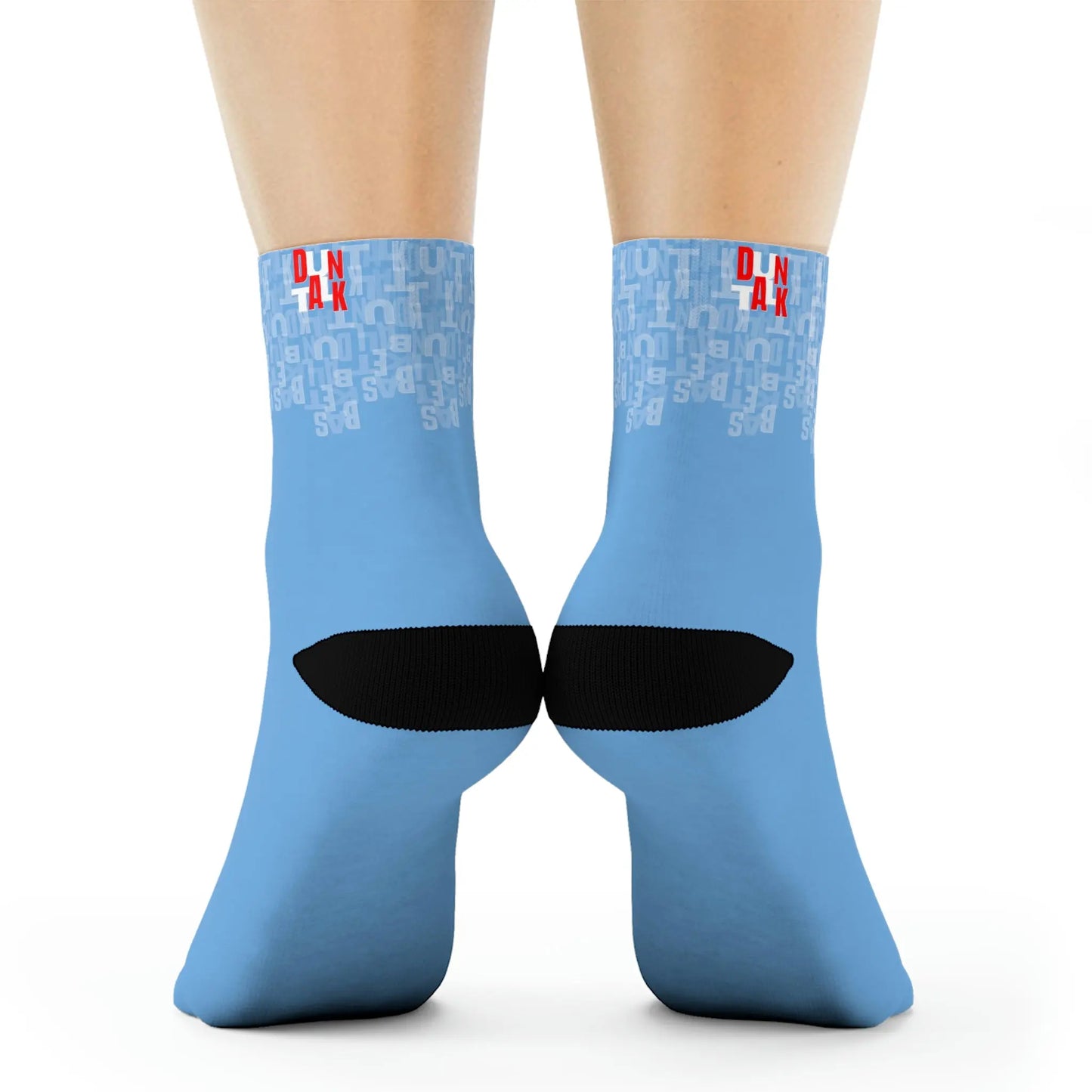Duntalk "Court Vision" Basketball Socks - Blue