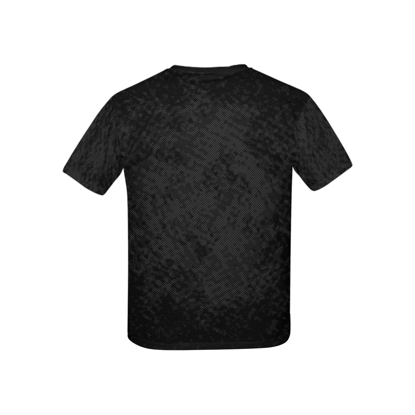 Duntalk "Leather" Youth Basketball T-shirt - Black