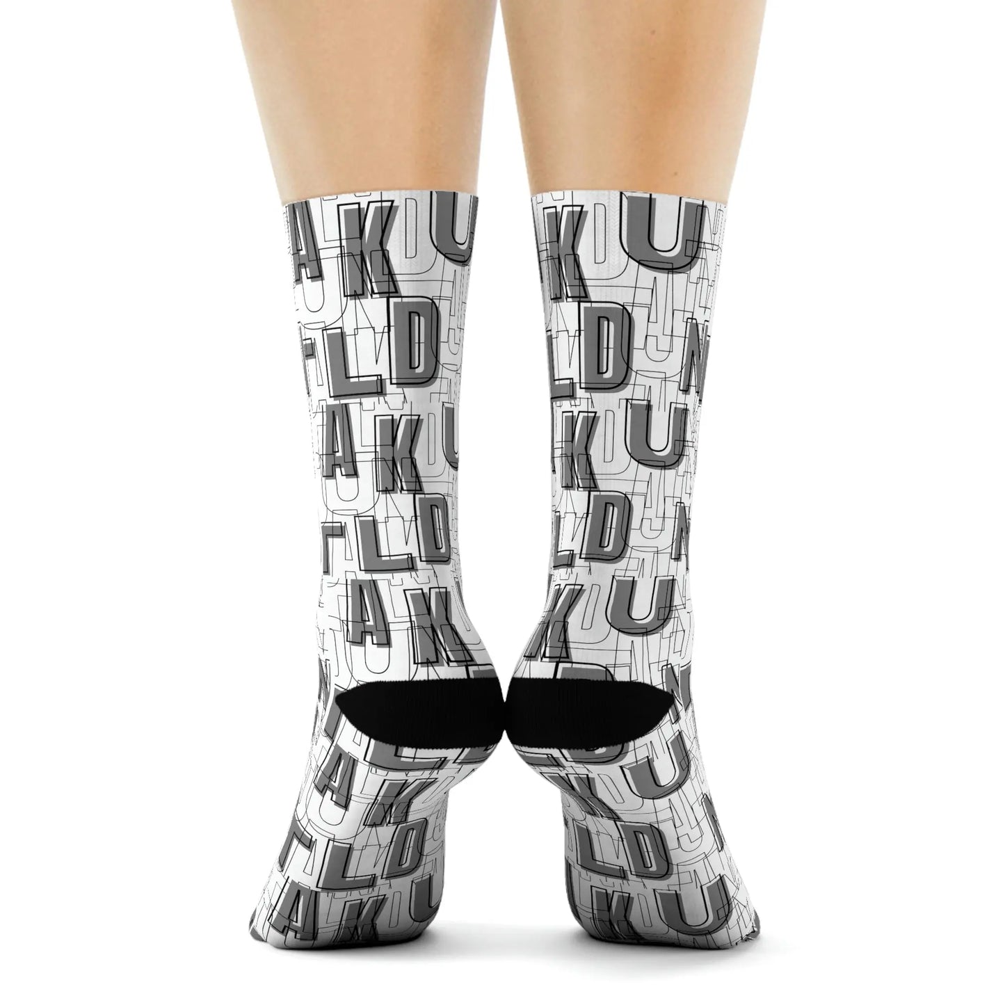 Duntalk "Ball IQ" Basketball Socks - Grey