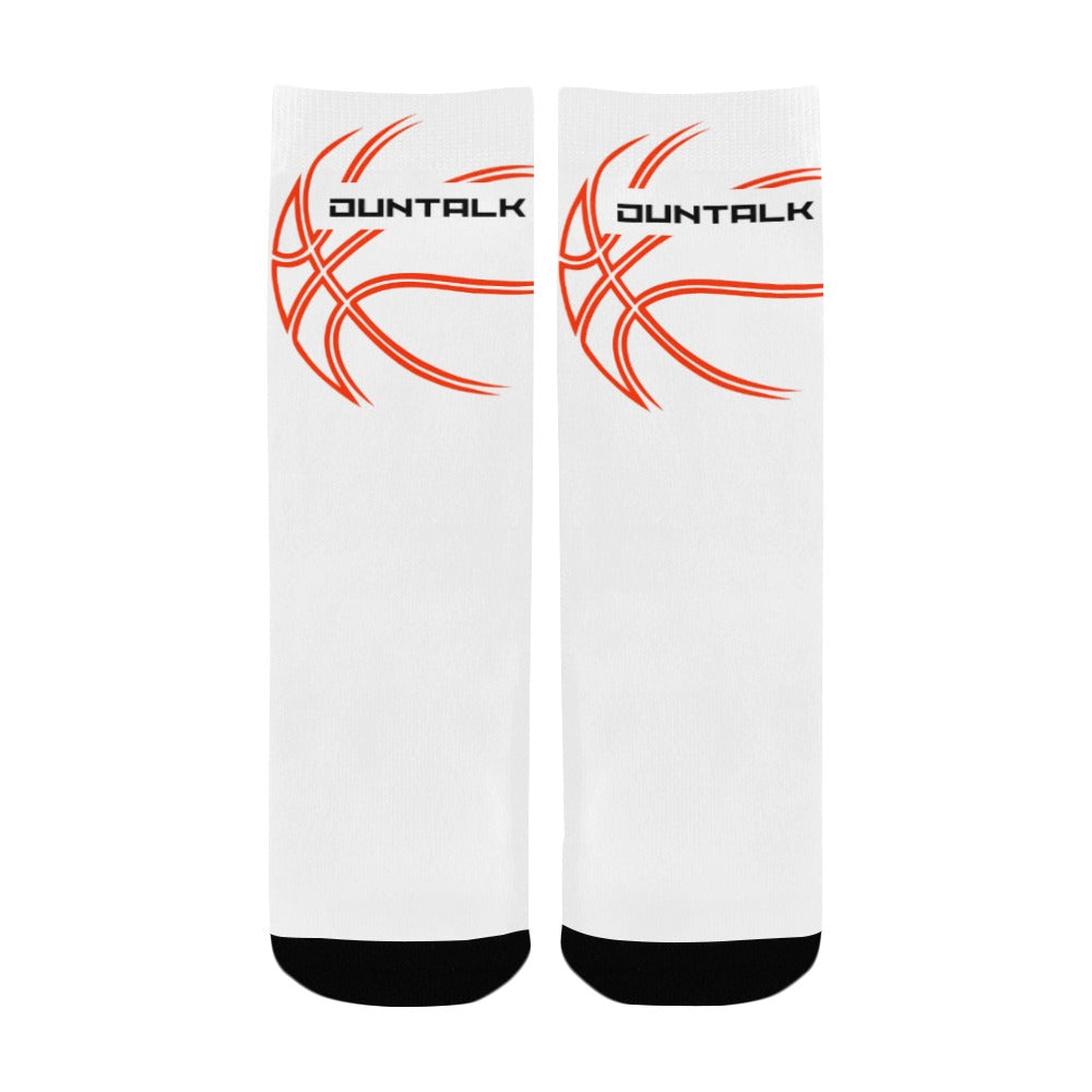 Duntalk "Rock" Kid's Basketball Socks - Red