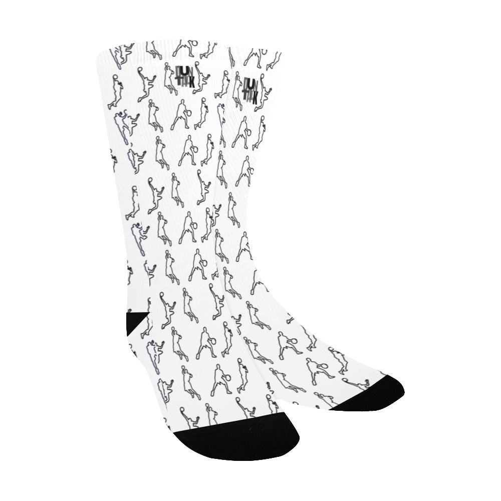 Duntalk "Leather" Kid's Basketball Socks