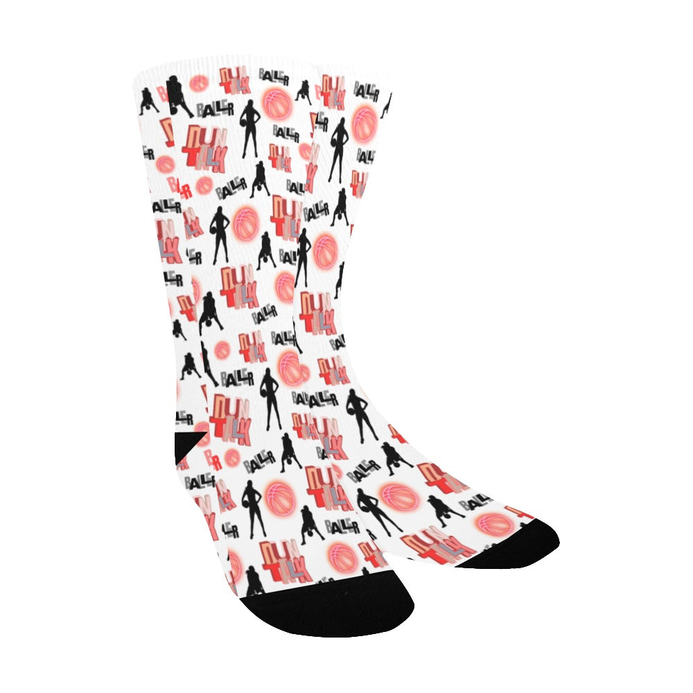 Duntalk "On One" Girl's Basketball Socks