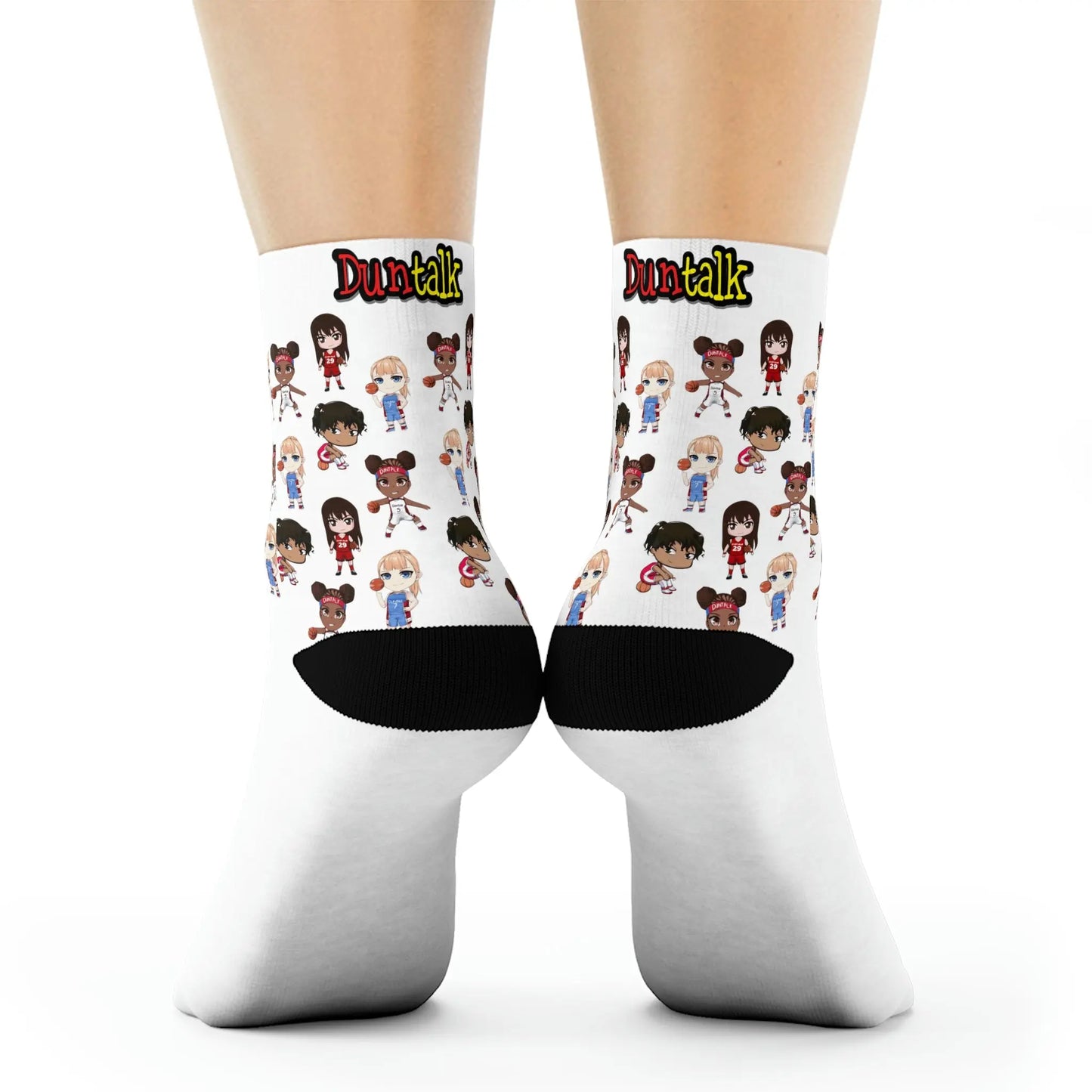 Duntalk "Squad" Girl's Basketball Socks
