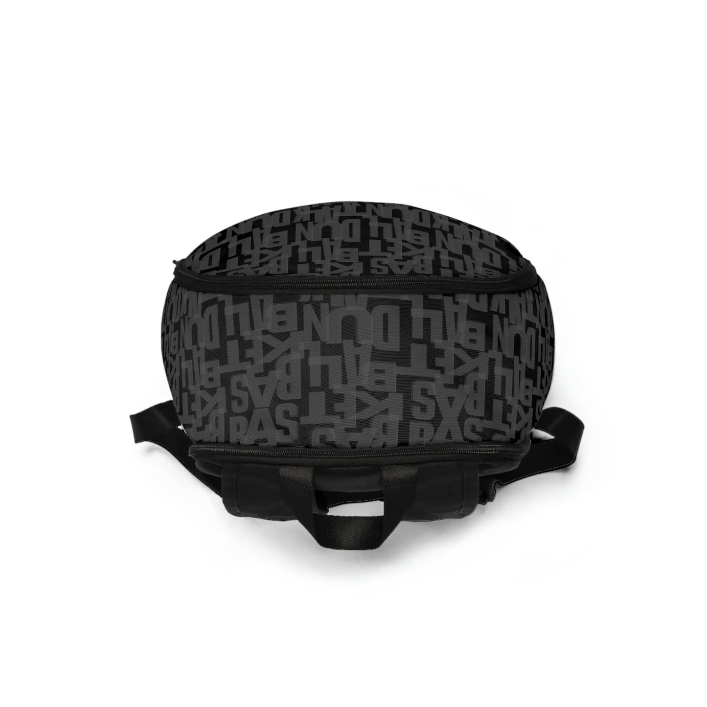 Duntalk "Court Vision" Basketball Backpack Small - Black on Black Printify
