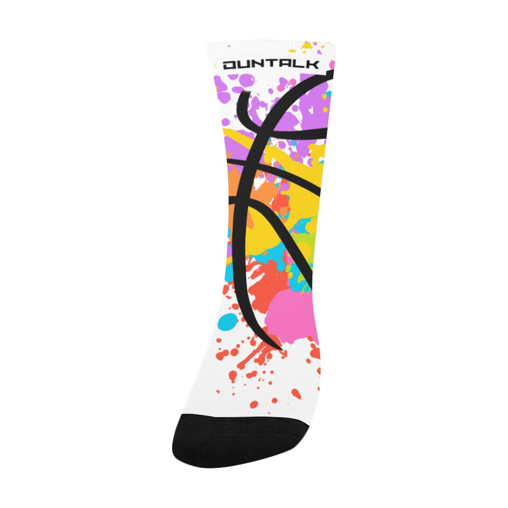 Duntalk "Rock" Kid's Basketball Socks - Multi