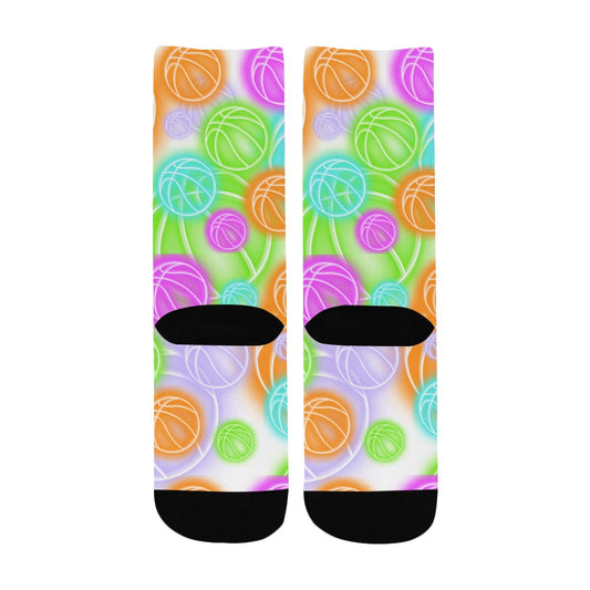 Duntalk "Glow" Youth Basketball Socks e-joyer