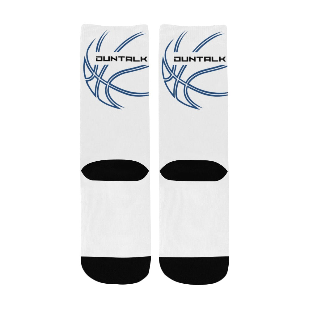 Duntalk "Rock" Kid's Basketball Socks - Blue