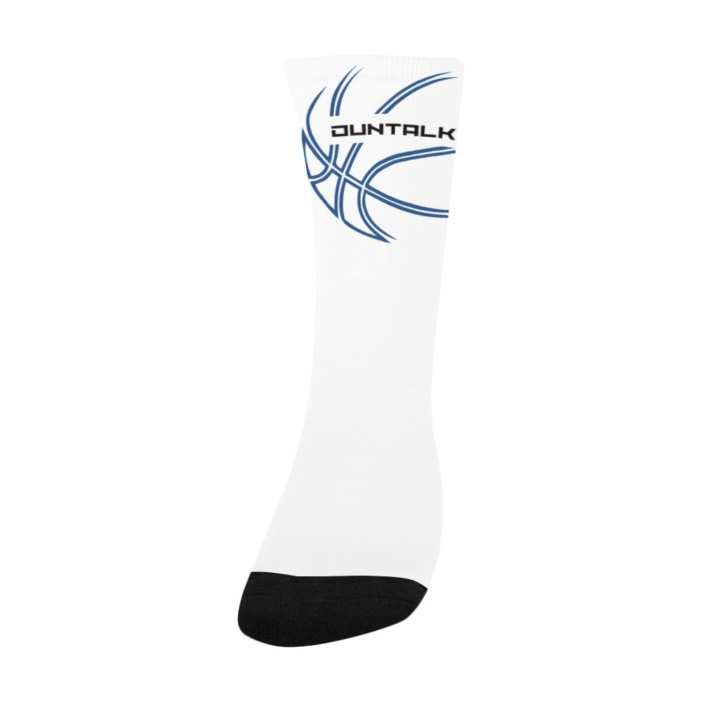 Duntalk "Rock" Kid's Basketball Socks - Blue