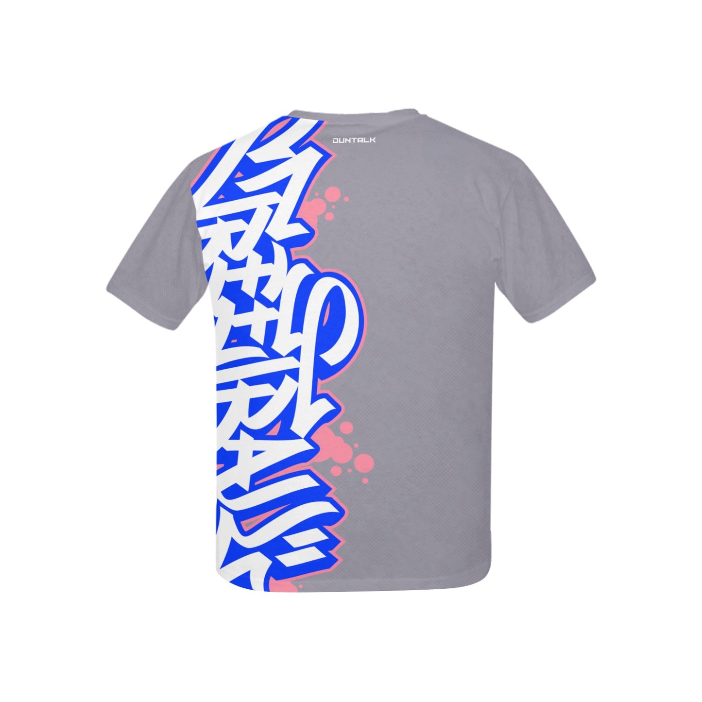 Duntalk "Streetball" Youth Basketball T-shirt - Grey