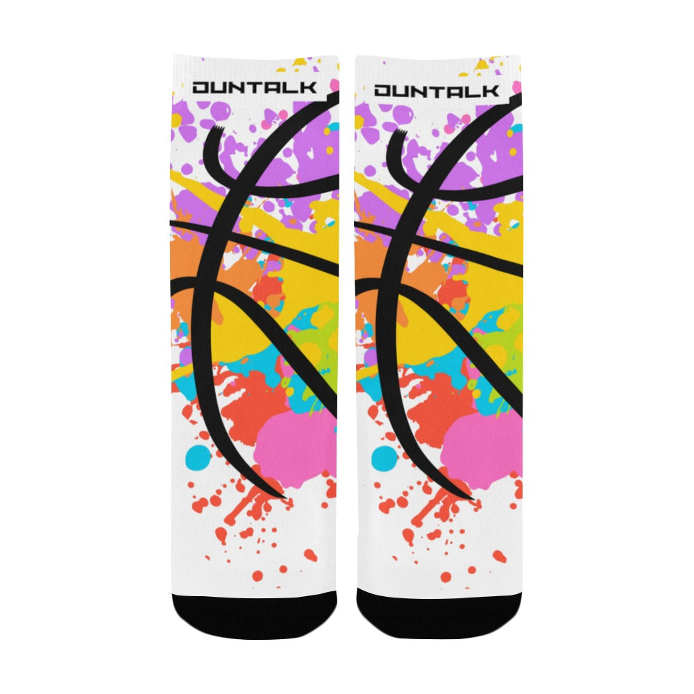 Duntalk "Rock" Kid's Basketball Socks - Multi
