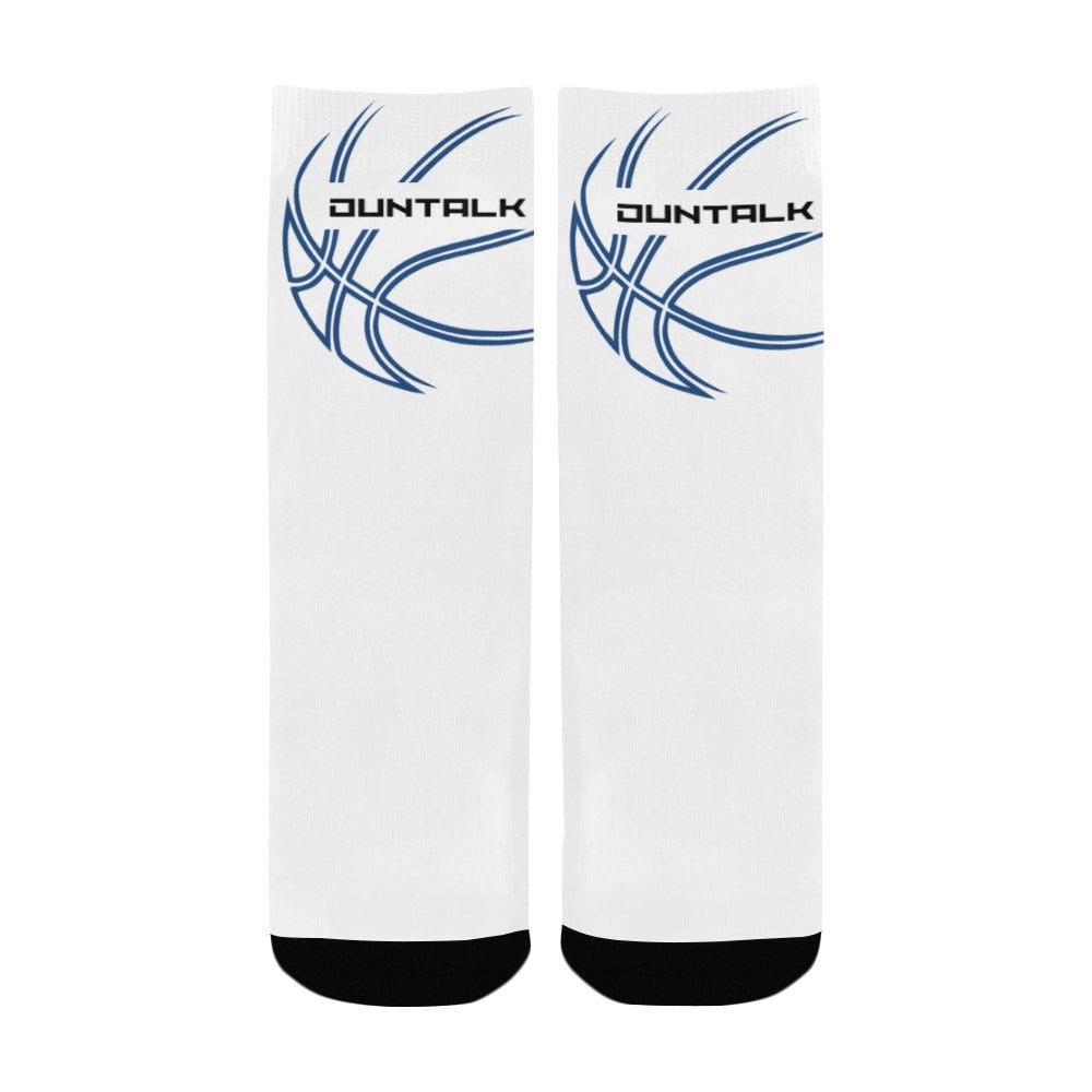 Duntalk "Rock" Kid's Basketball Socks - Blue