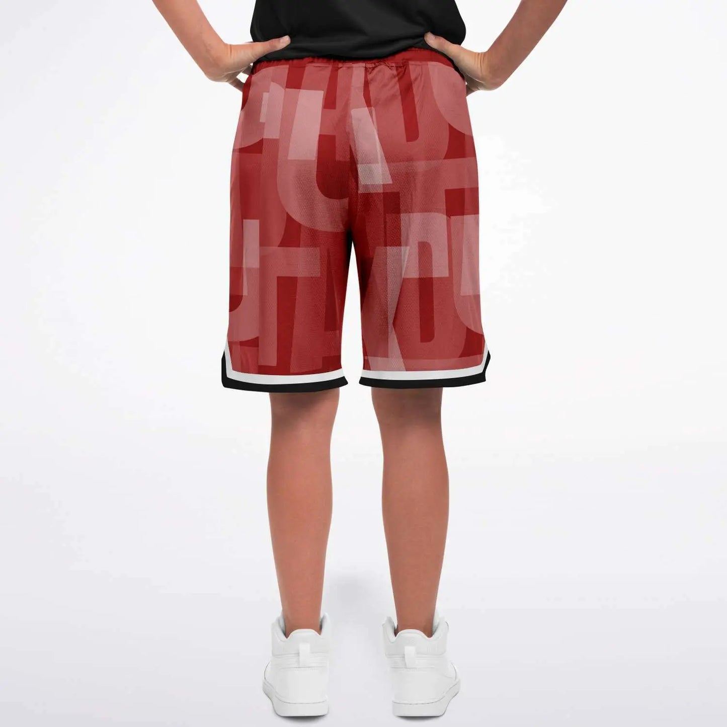 Duntalk "Ball IQ" Basketball Classic Shorts - Wine Subliminator