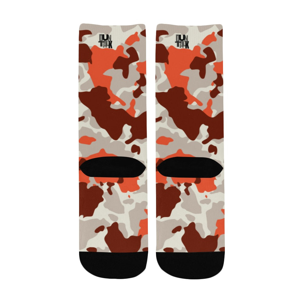 Duntalk "Bench Mob" Kid's Basketball Socks - Red e-joyer