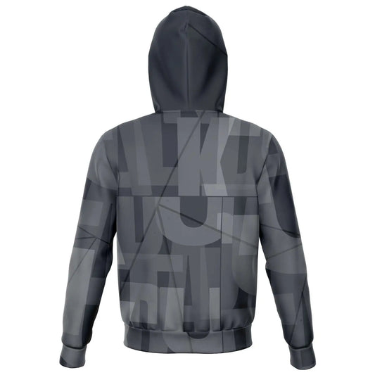 Duntalk "Ball IQ" Basketball Zip Up Hoodie Jacket - Geo Subliminator