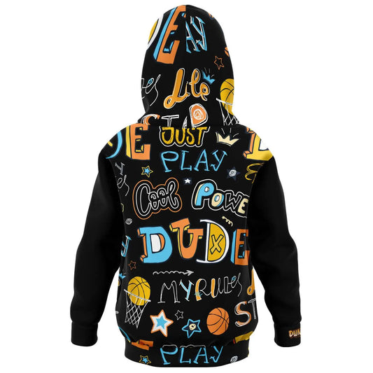 Duntalk "Dude" Youth Basketball Hoodie Subliminator