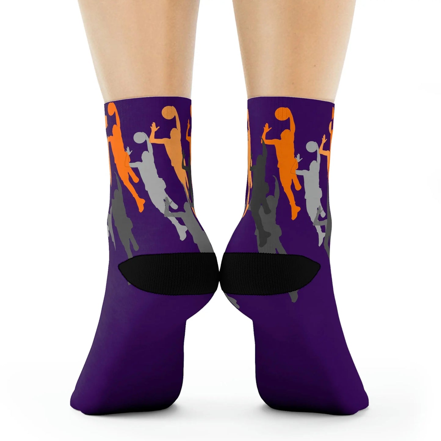Duntalk "Shadow Theory" Basketball Socks -Blue