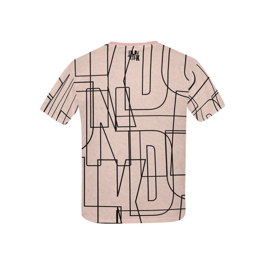 Duntalk "Gridlock" Youth Basketball T-Shirt - Pink e-joyer