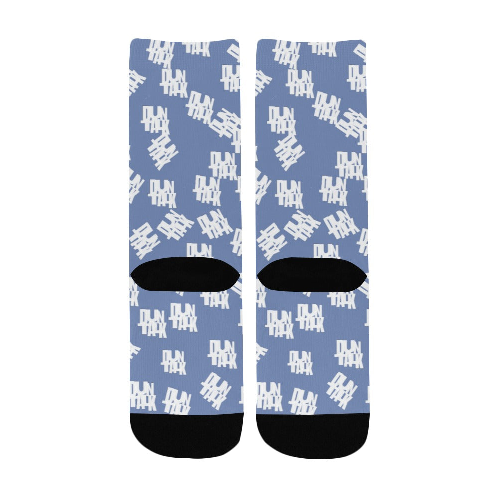 Duntalk "Signature" Kid's Basketball Socks - Blue