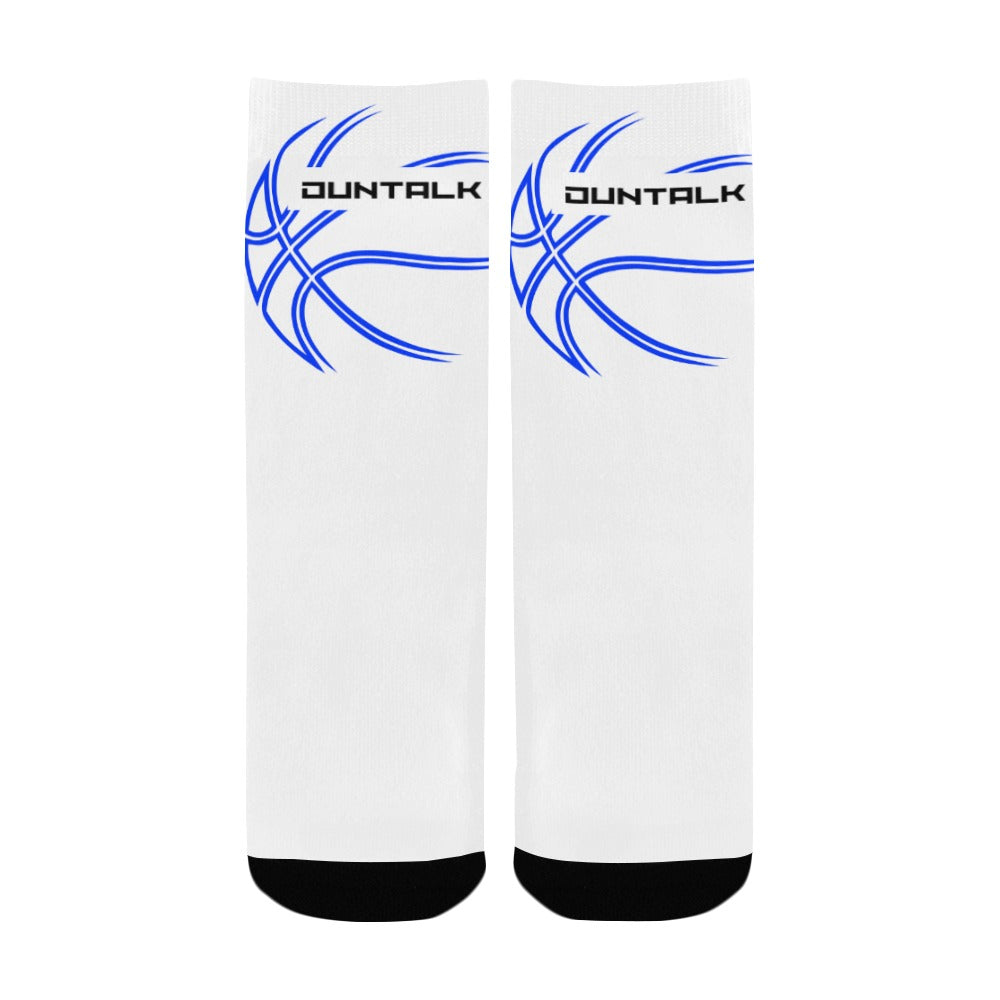 Duntalk "Rock" Kid's Basketball Socks - Blue