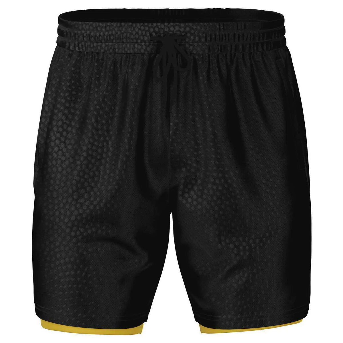 Duntalk "Leather" 2 in 1 Basketball Shorts Subliminator
