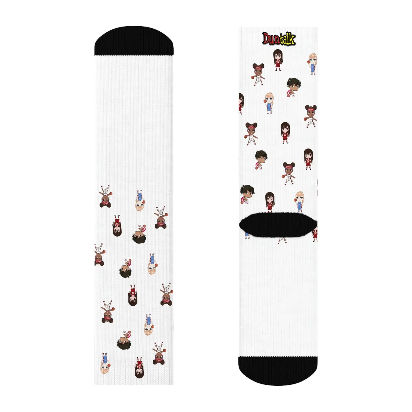 Duntalk "Squad" Girl's Basketball Socks