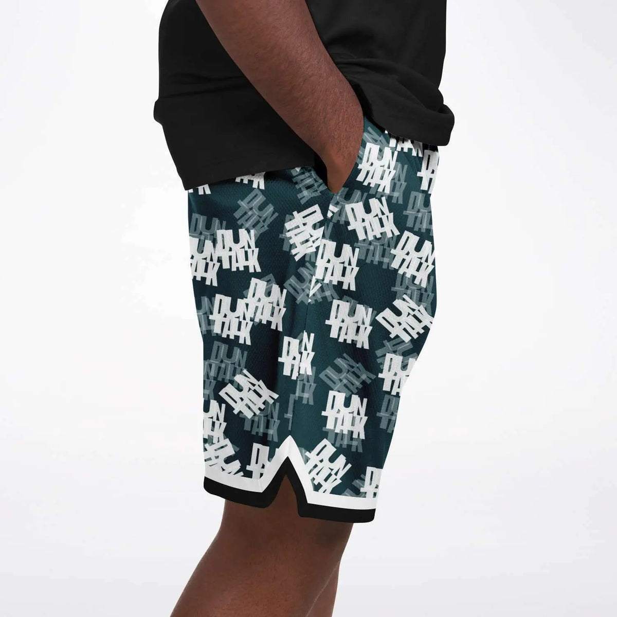 Duntalk "Ghost" Basketball Classic Shorts - Paint Subliminator