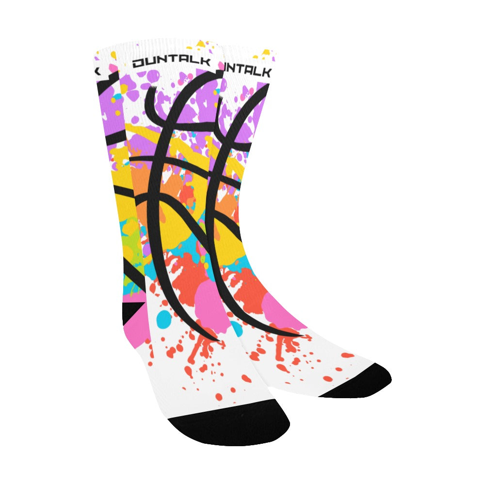 Duntalk "Rock" Kid's Basketball Socks - Multi