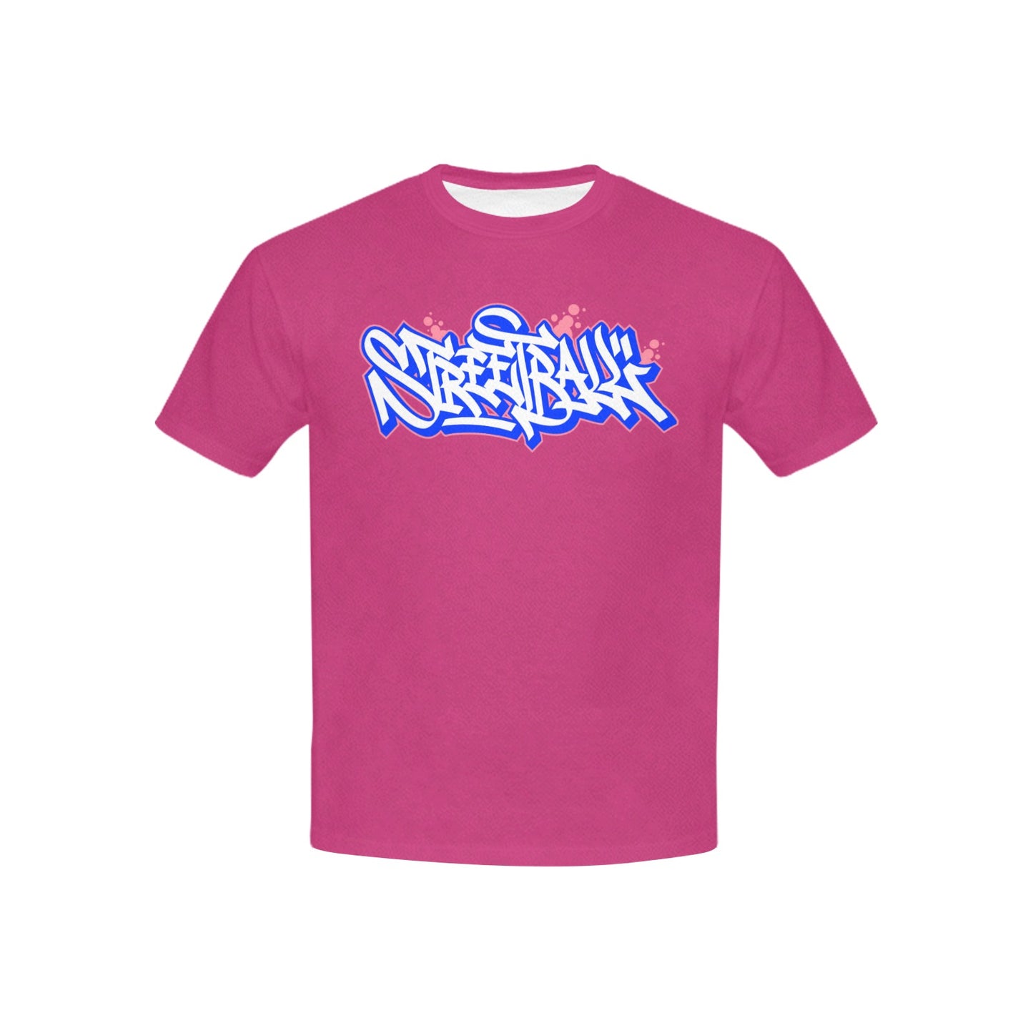 Duntalk "Streetball" Youth Basketball T-shirt - Pink