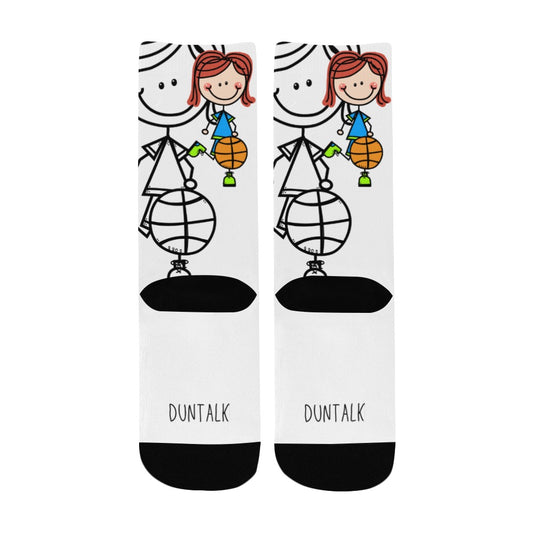 Duntalk "Doodle" Youth Basketball Socks G6 e-joyer