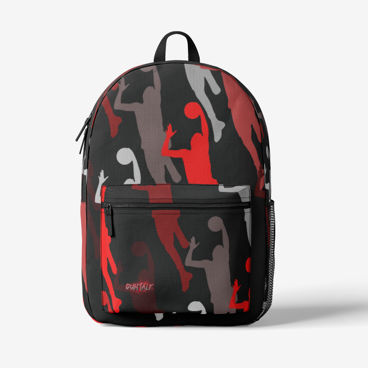 Duntalk "Body A Man" Basketball Backpack - Camo Black Large