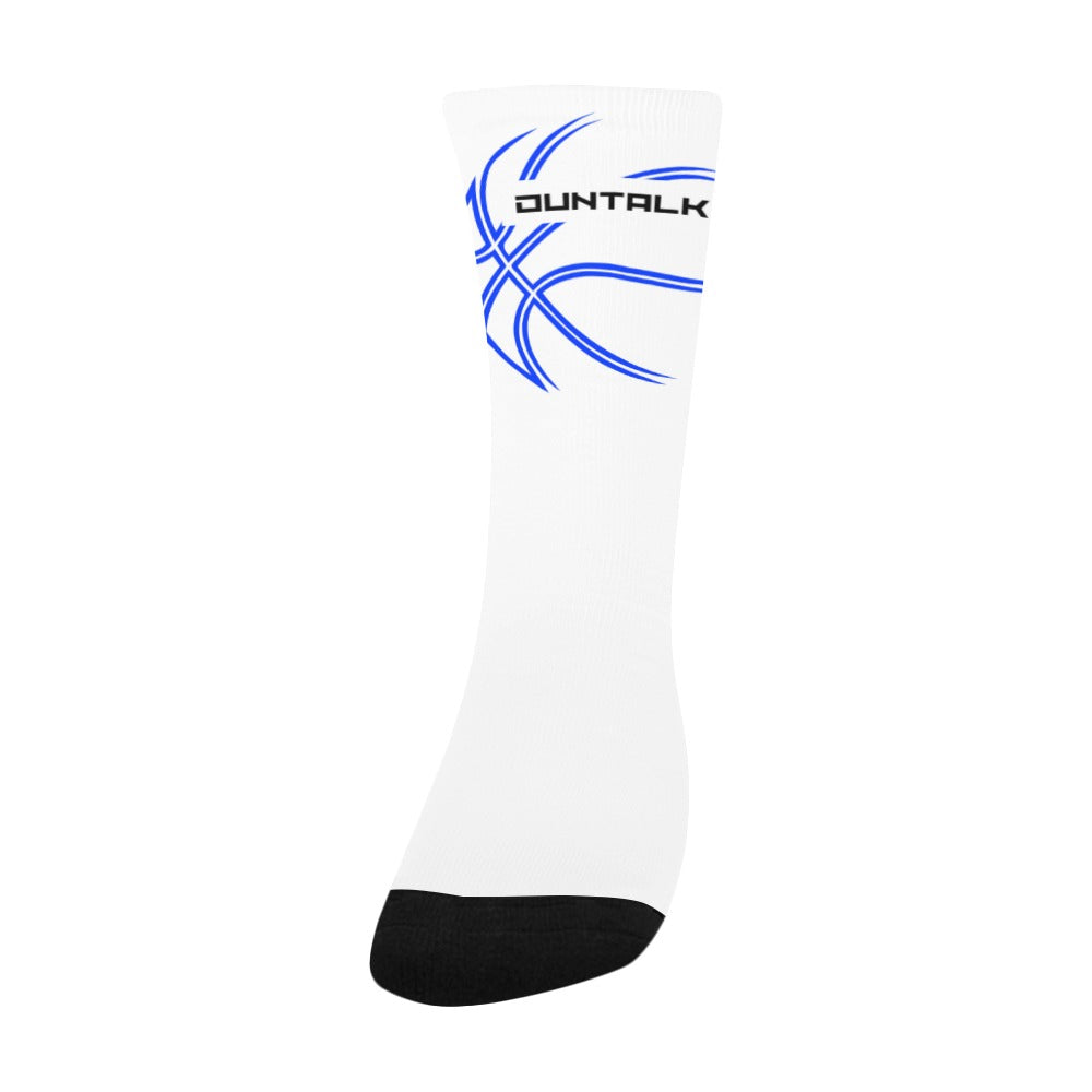 Duntalk "Rock" Kid's Basketball Socks - Blue