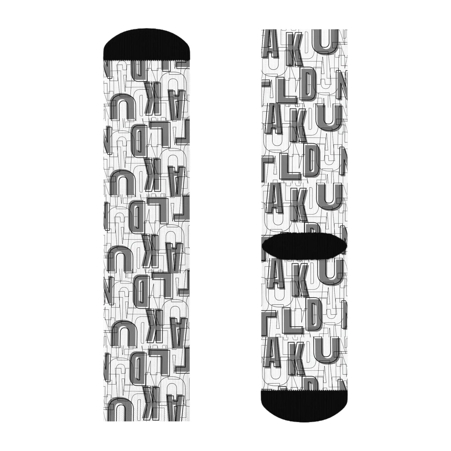 Duntalk "Ball IQ" Basketball Socks - Grey