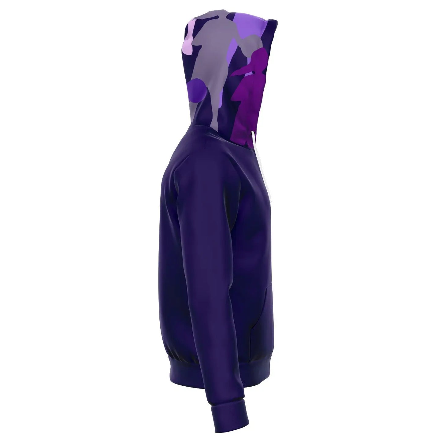 Duntalk "D-Up" Basketball Athletic Jacket - Purple Subliminator
