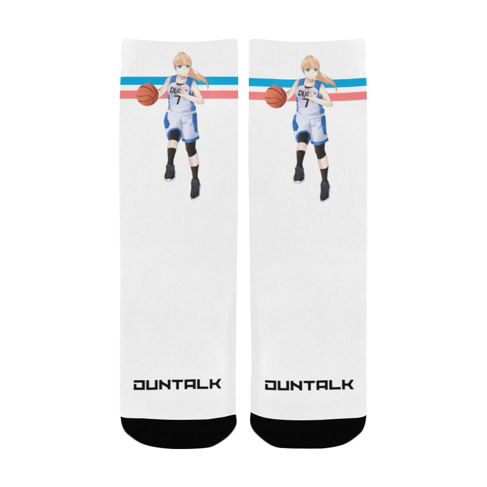 Duntalk "Squad" Kid's Basketball Socks - Dribble
